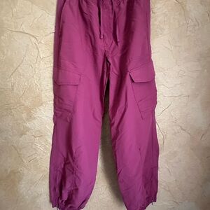 Old Navy Red Quick-Dry Cargo Pants